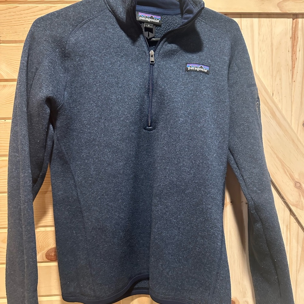 Patagonia Navy Full-Zip Fleece Jacket